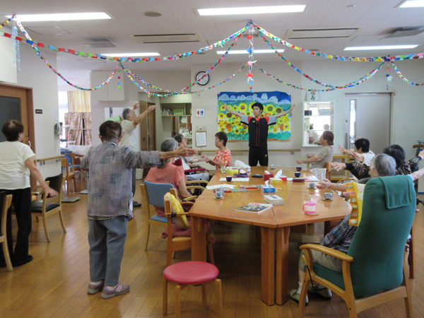 ご利用者さんの様子